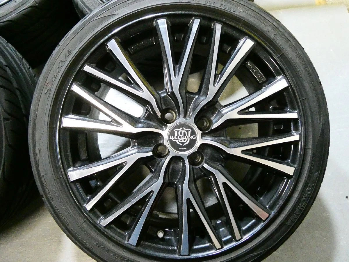 JDM F1248 Used Summer 195/45R17 x7J +42 WORK Aluminum Summer 4Book Yok No Tires - Image 4