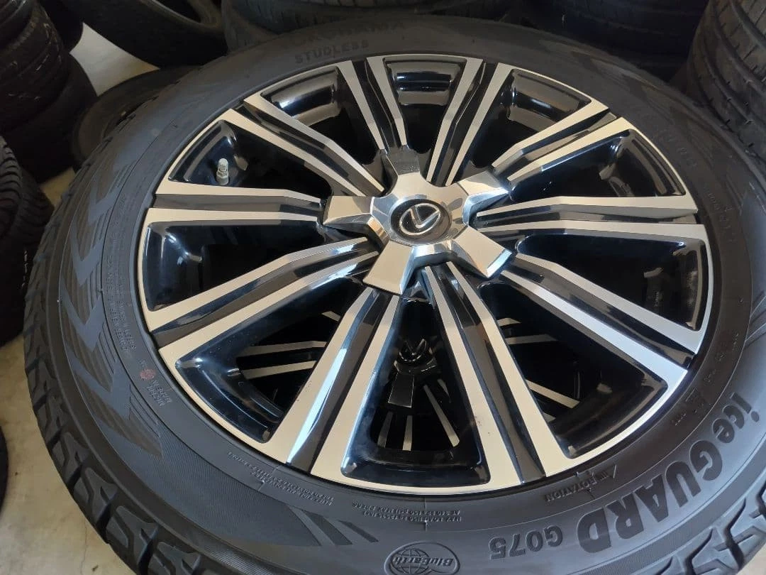 JDM Fukuoka Prefecture Lexus LX 21-inch set of 2024 tires No Tires - Image 5