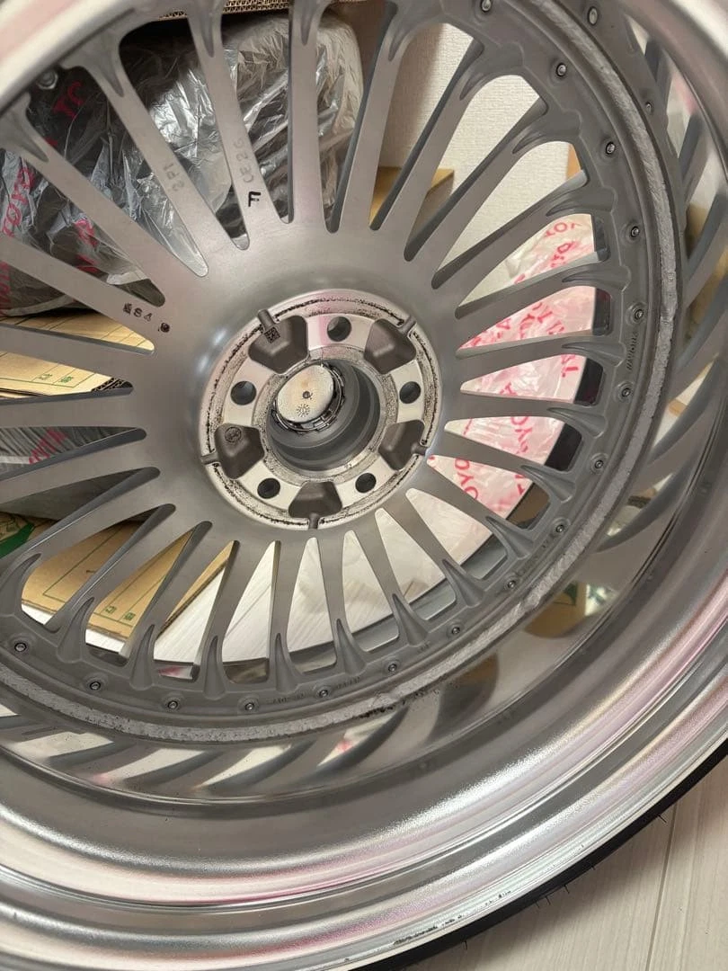 JDM 30s Alvel WORK 20-inch tire and wheel 1Book Super No Tires - Image 7