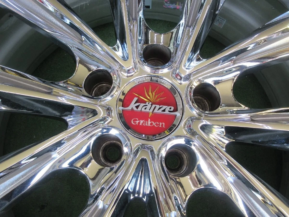 JDM Weds Kranze Graven 3-piece wheels 8.5J-20 5x114.3 offset +36 offse No Tires - Image 6