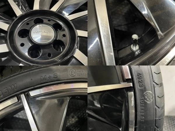 JDM Imported 225/35ZR20 summer tires WALD BALCAS Valdo 208J5HPCD100+45 No Tires - Image 6