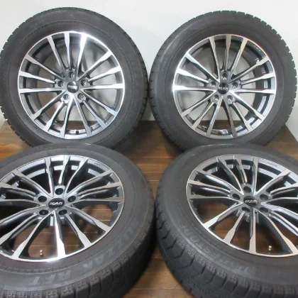 JDM ・ MAK Baviera FF 18in 7.5J +29 5-lug PCD112 BS Bri ZackRFT 225/60R No Tires