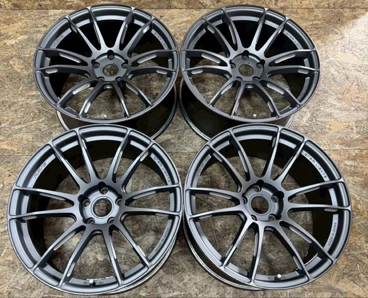 JDM Rare RAYS Gravillage ITS 57 Extreme 199.5J+12 9.5J+43 PCD114.3 5-h No Tires