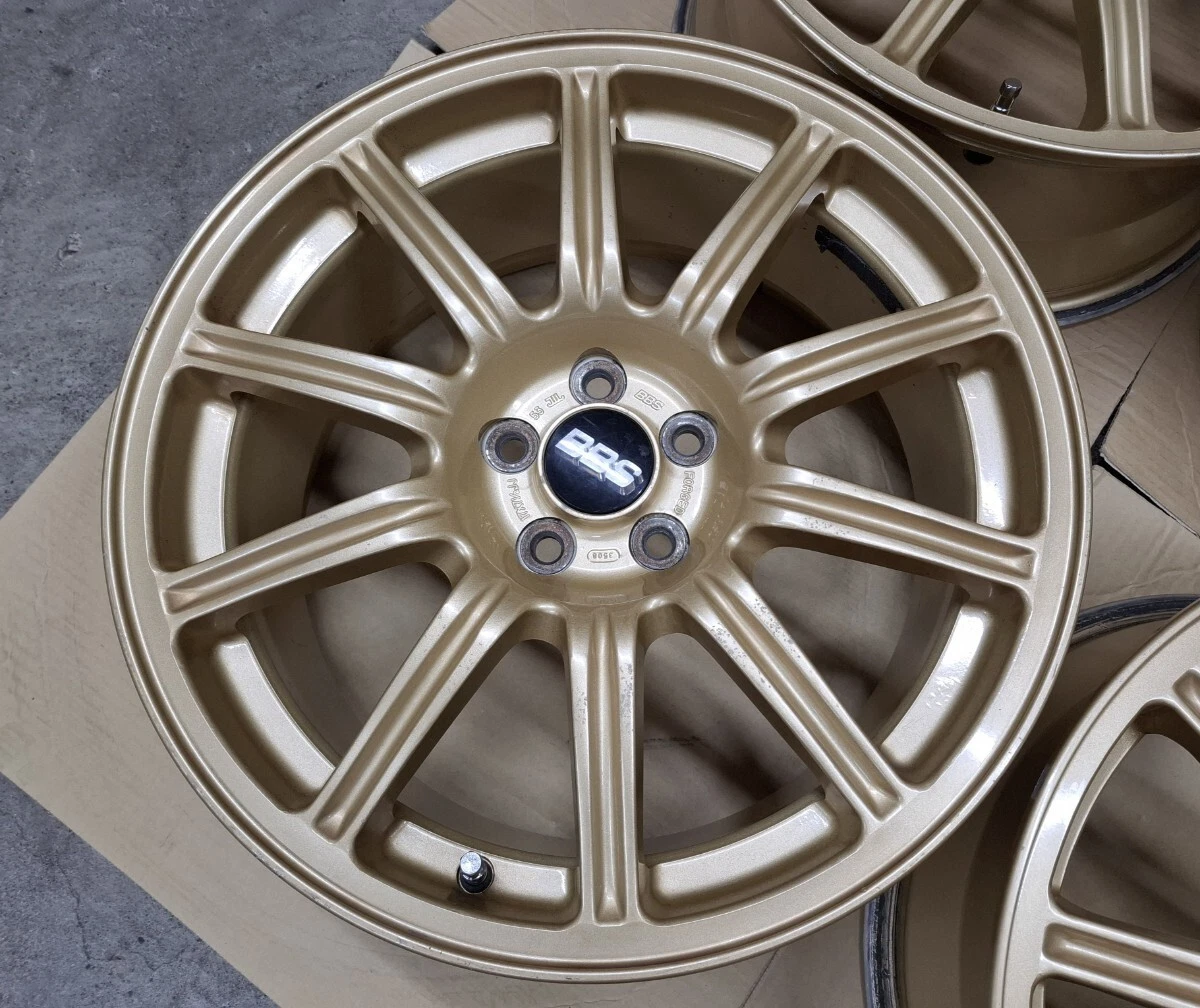 JDM Subaru Impreza WRX STI BBS 4wheesl 17x7.5+53 5x100 Legacy BRZ Forester - Image 9