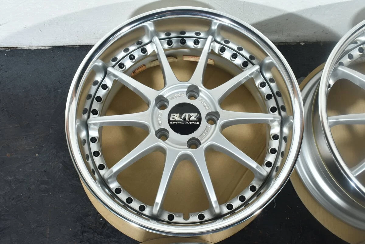 JDM BLITZ TechnoSpeed Z1 17-inch wheels 4-piece set PCD 114.3 8J +35 No Tires - Image 2