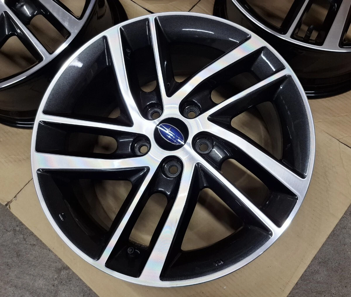 JDM Superb Condition Subaru VN Levorg Genuine Optional Wheels 4Book 17 No Tires - Image 8