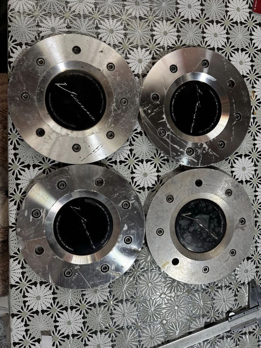 JDM SSR Vienna Dish Center Cap 170mm Set of 4 No Tires