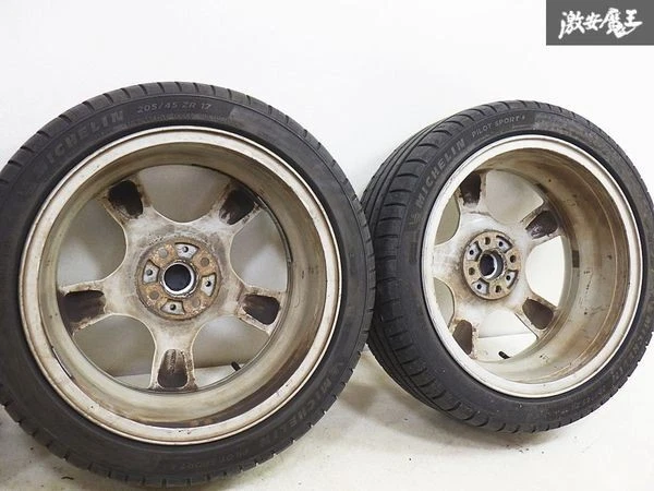 JDM Genuine BMW MINI 5-Star Pace Spoke R110 177J +48 4-lug PCD100 whee No Tires - Image 7