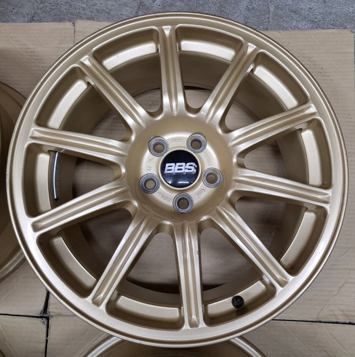 JDM Subaru Impreza WRX STI genuine BBS wheels 4-wheel Legacy BRZ Fores No Tires - Image 5