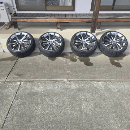 JDM Weds Kranze Vishunu EVO 4Wheels no tires 20x8.5+44 9+36 5x114.3