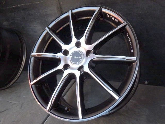 JDM 3209ARAYS GL-57 GMA18x7.5J 5H 114.3 +504Book RAYS No Tires - Image 3