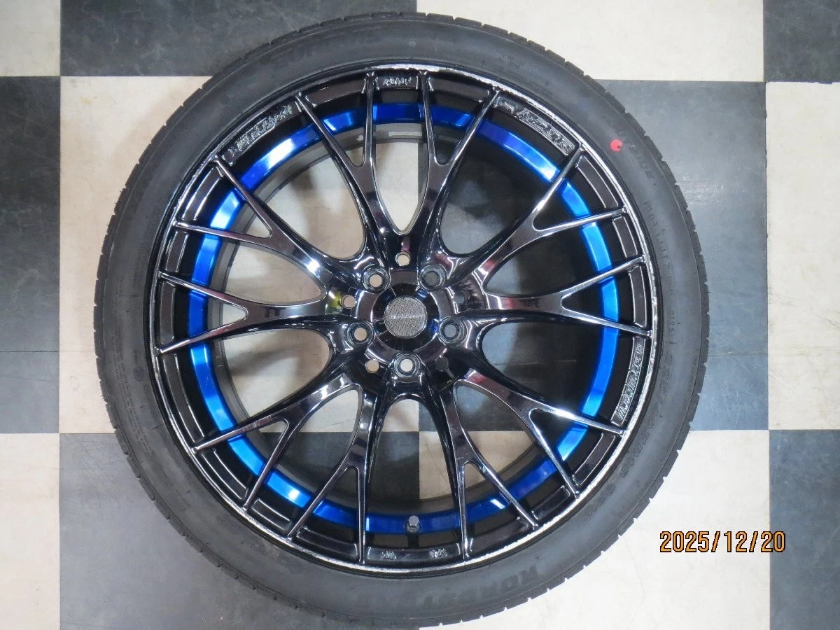 JDM Weds Sport SA-20R 18ZN6 86 BRZ 7.5J +45 5H100 Used 25-year-old Roa No Tires - Image 2
