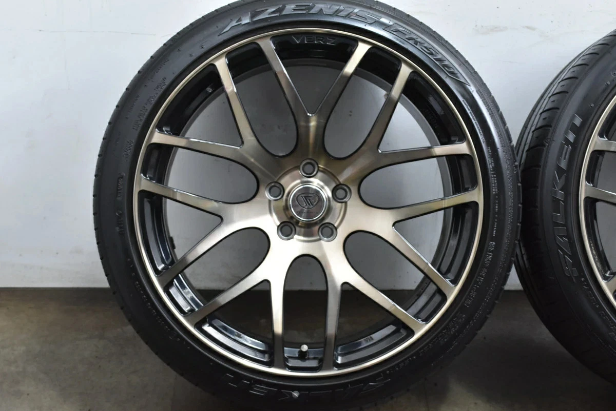 JDM Used 4-Book Set: 209.5J x 20+30 PCD 114.3 245/40ZR20 99Y with Falk No Tires - Image 6