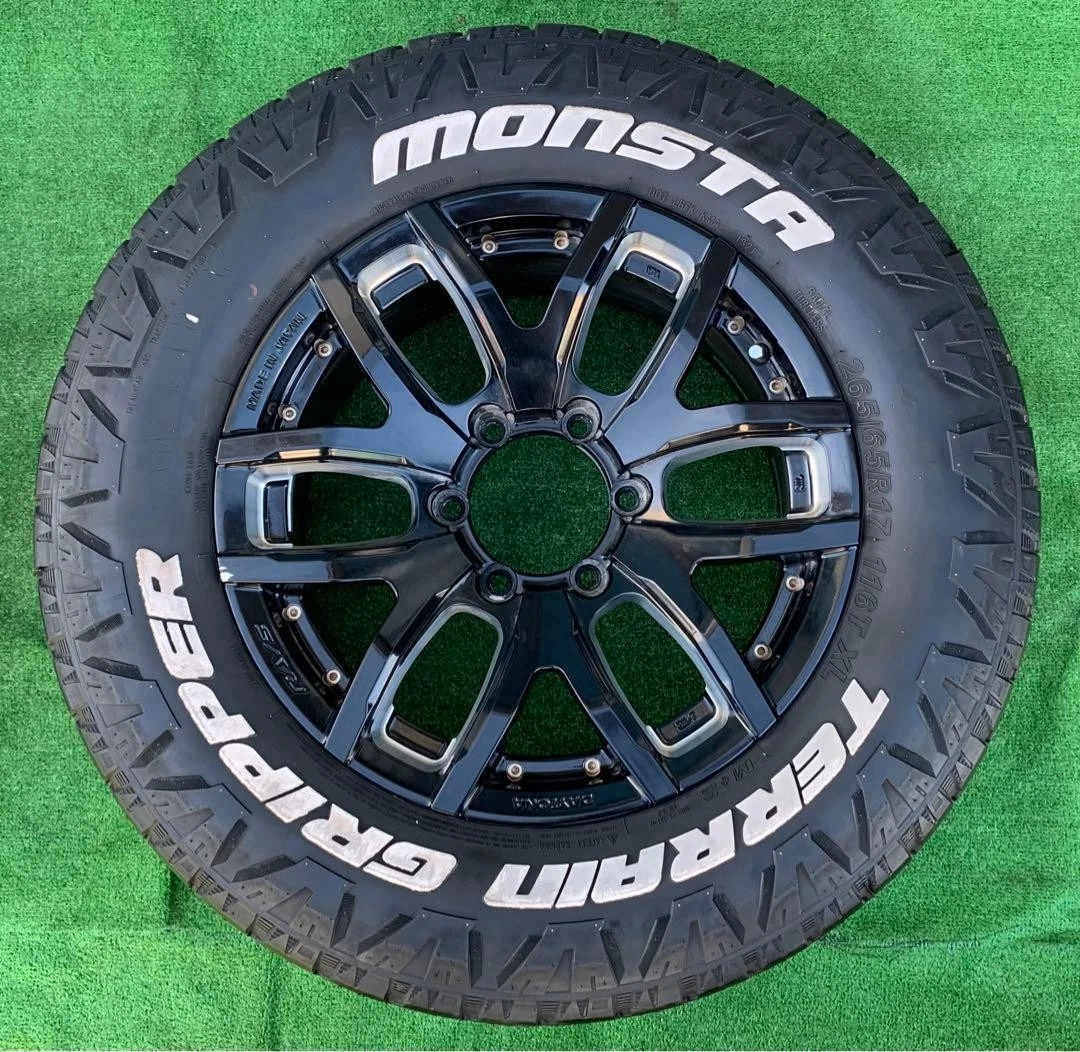 JDM A-21 Daytona FDX F6 17-inch x 8.0 & 265/65R17 No Tires - Image 8