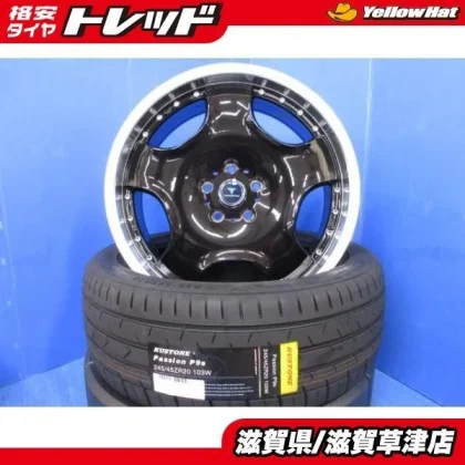 JDM 40 Series Alphard/Vellfire 4-Book Set Display Model WEDS Dish Alum No Tires