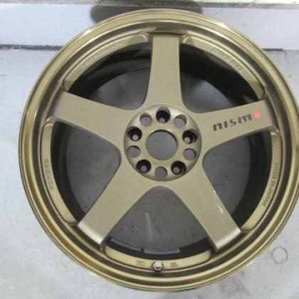 JDM Used 198.5J 114.3 5-lug ET34 aluminum wheel 1 piece by RAYS discon No Tires