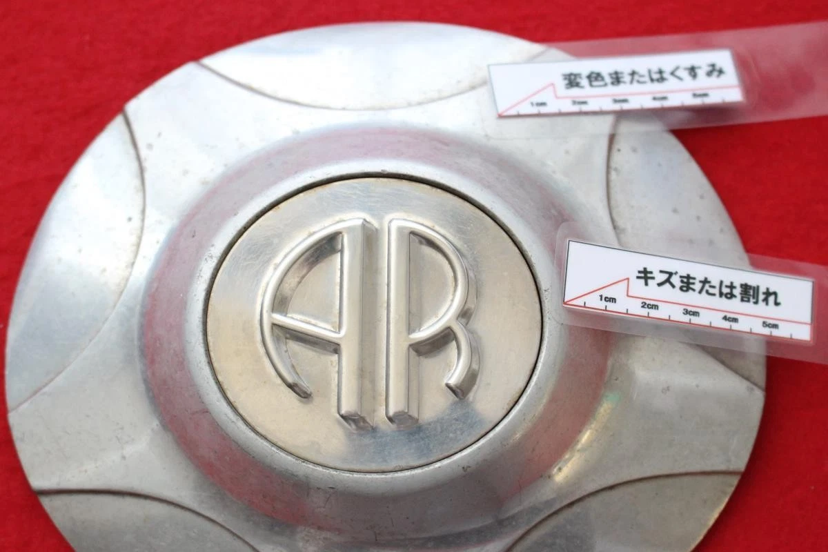 JDM 1 sheet American Racing aftermarket used wheel center plate center No Tires - Image 4