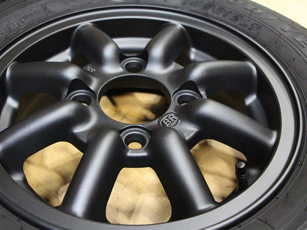 JDM C87 Rare Black Racing BR Black Racing 12X4.5J+45 PCD110 145R12 6PR No Tires - Image 7