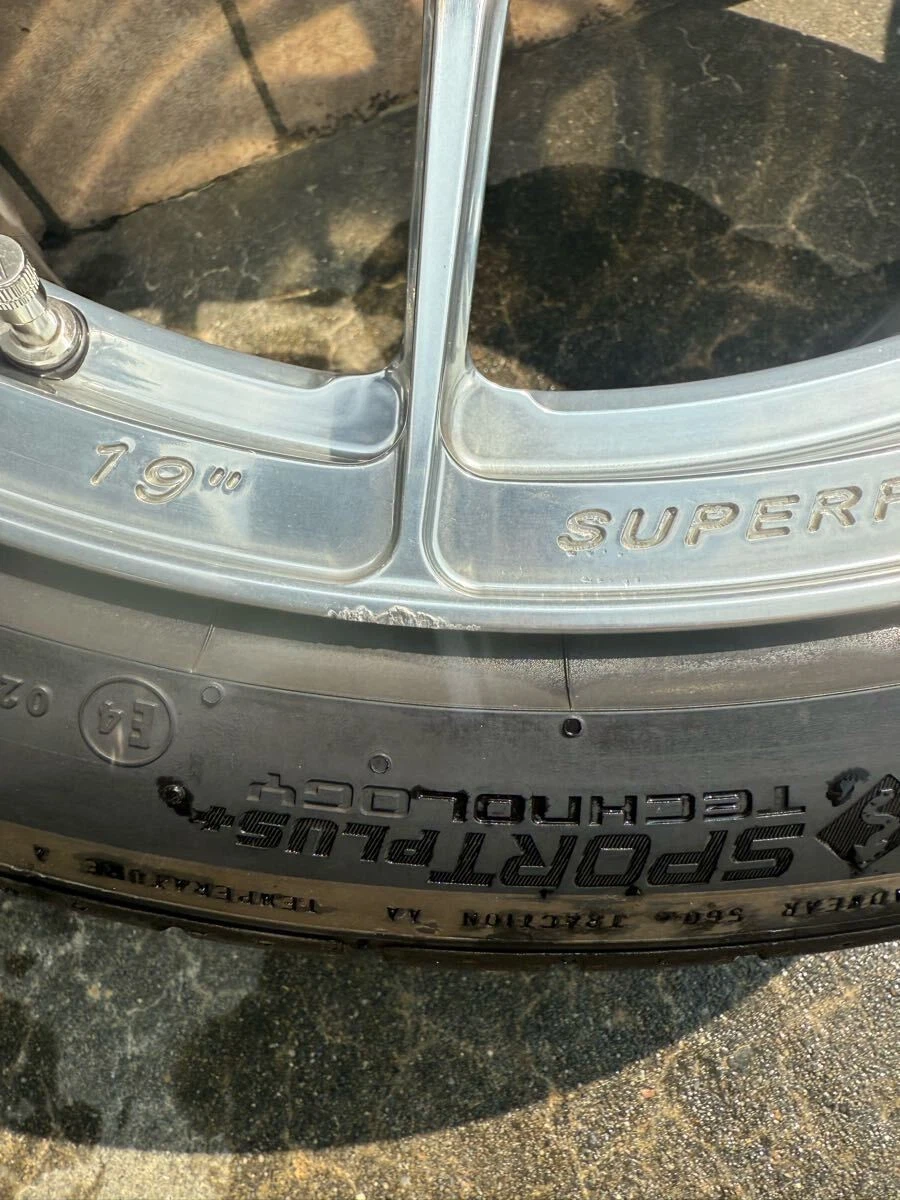 JDM Rare OZ Racing SUPERFORGIATA 19pcd120 Front 8.5j +29 Rear 10j +23 No Tires - Image 9