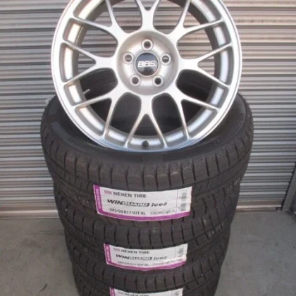 JDM Subaru genuine BBS 205/50R17 winter tire set for Impreza FT86 BRZ No Tires