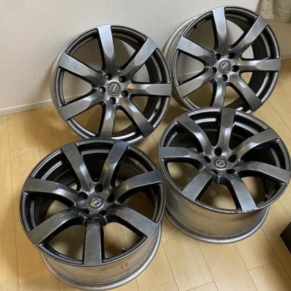 JDM Nissan GT-R R35 genuine RAYS forged wheels 4Book No Tires