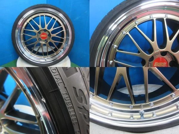 JDM 4Book Limited Edition Used 30th Anniversary Model BBS LM LM186 LM2 No Tires - Image 8