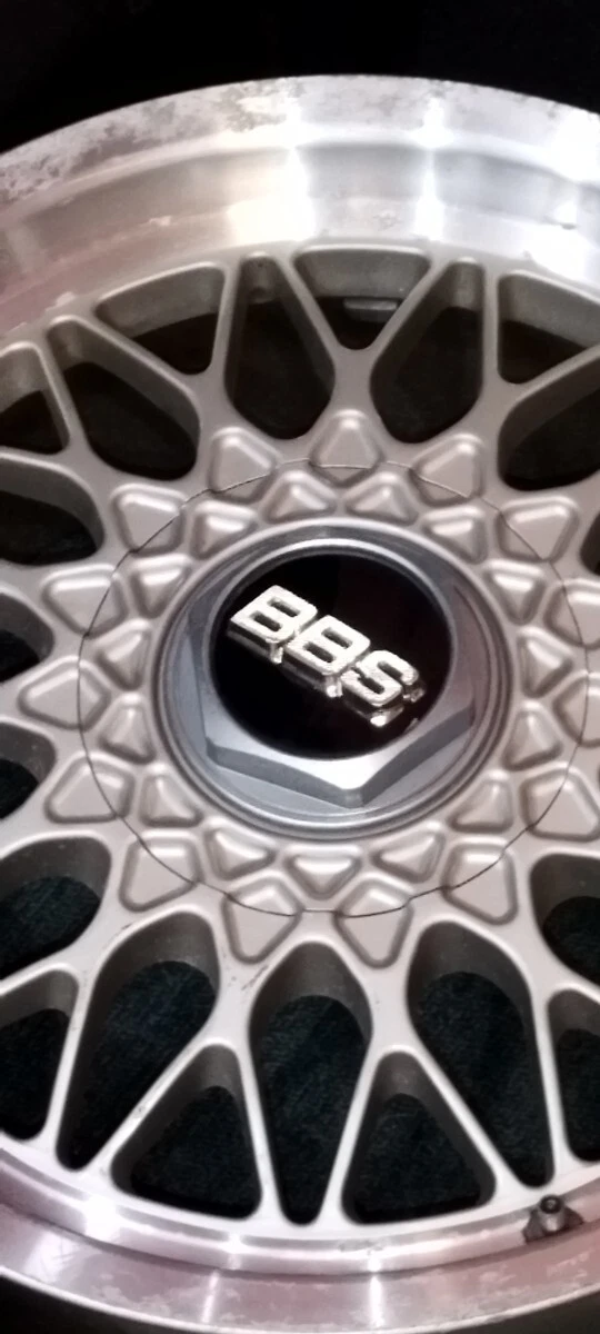 JDM BBS RG031 7J 15GESCHMIEDET forging 45mm offset with cap deep rim - Image 4