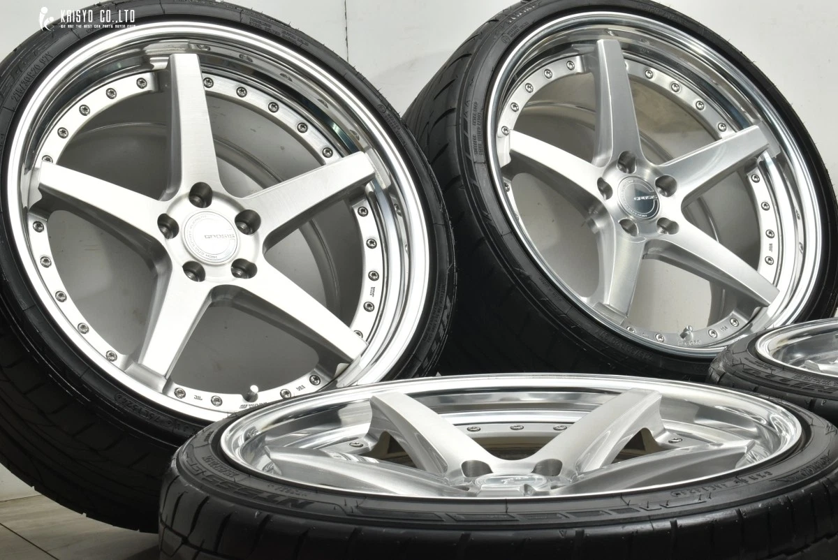 JDM Custom WORK GNOSIS CVF 20-inch wheels with 9J +34 and 10J +39 whee No Tires - Image 2