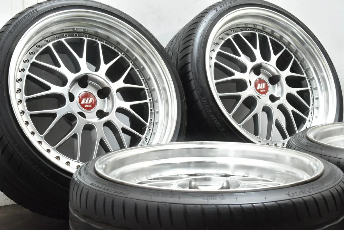 WORK Distance W10M 4Wheels No Tire 19x10+27 S 10+36 W 5x112 Hub66.5 BMW Audi - Image 2