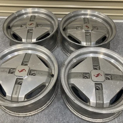 JDM Nissan R30 Skyline 2000GT Genuine 145.5J +25 PCD114.3 4H 4Book Set No Tires