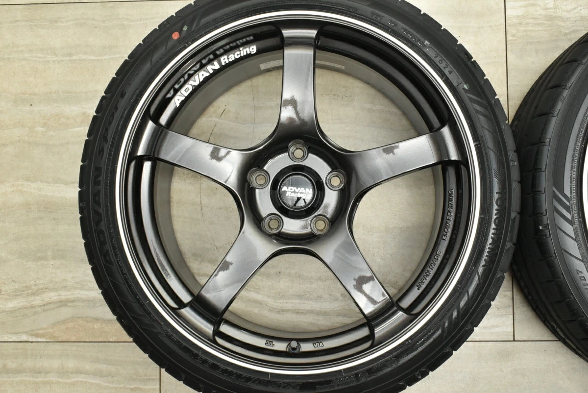 JDM Used YOKOHAMA 4-Book Set 188.5J x 18 +51 PCD 114.3 225/40ZR18 92Y No Tires - Image 4