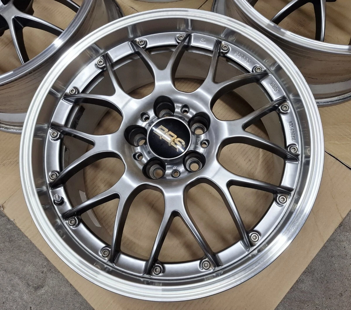JDM Superb Condition BBS RS-GT Wheels 188.0J 114.3 forging for WRX S4 No Tires - Image 7