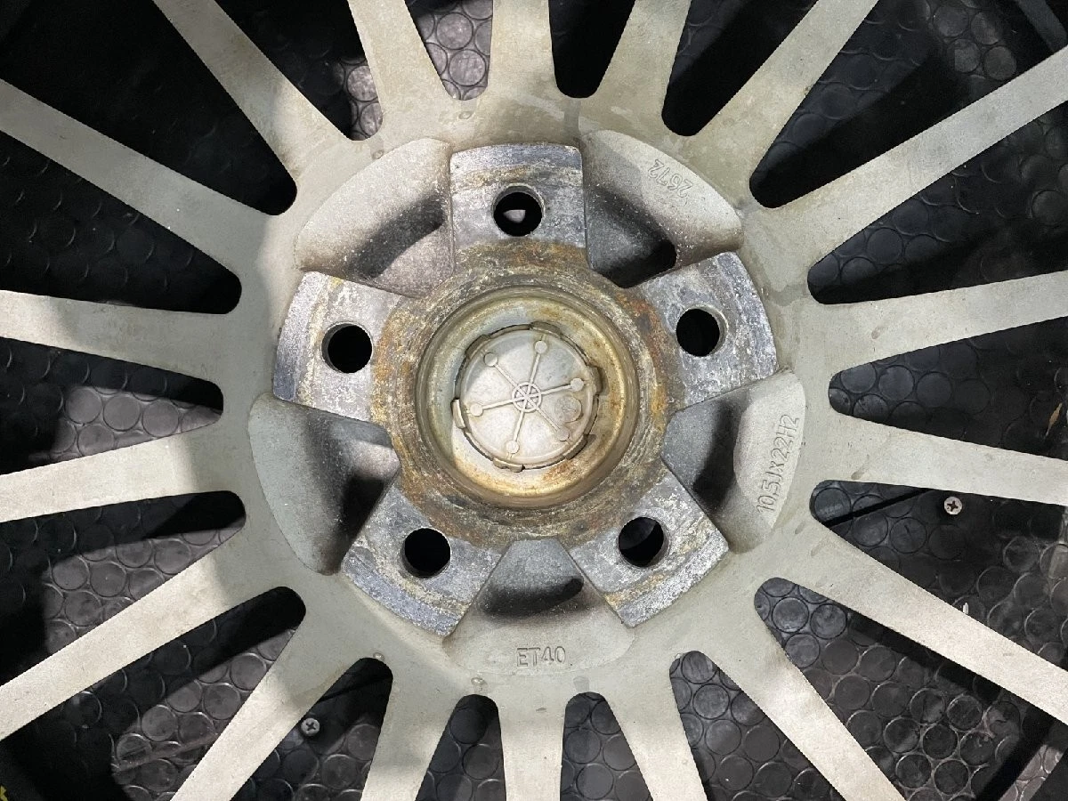 JDM HAMANN Herman Aftermarket Wheels 224Book 10.5J5HPCD120+40 Black De No Tires - Image 8