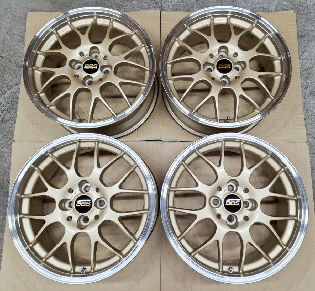 JDM Superb Condition BBS RG-R Wheels 177.0J 100mm forging for Mazda ND No Tires