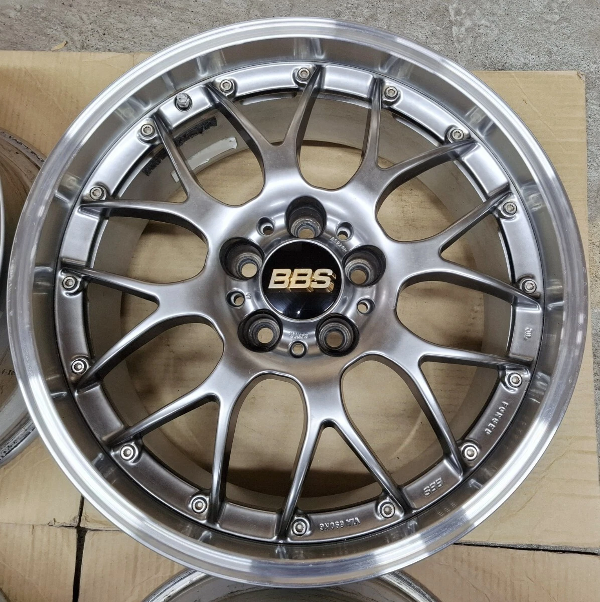 JDM Superb Condition BBS RS-GT Wheels 188.0J 114.3 forging for WRX S4 No Tires - Image 5