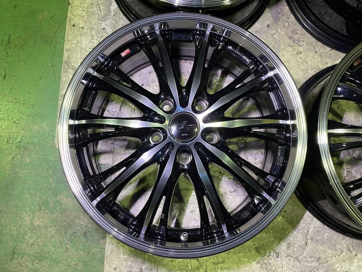 JDM Weds Leonis RT 17LEONIS 6.5J +52 PCD114.3 5H 4-Pack Set for Noah V No Tires - Image 2