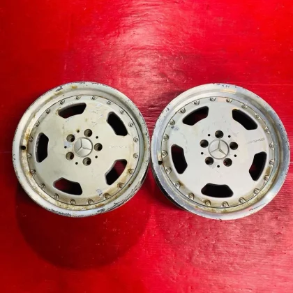 JDM AMG Mercedes-Benz BBS Size 18x8.5J PCD112 H5 OFF+44 Hub diameter a No Tires