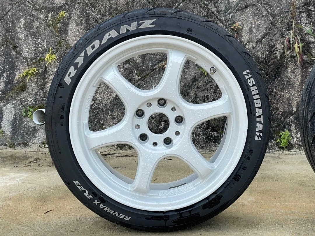 JDM SHIBATIRE 205/45ZR17 5ZIGEN 17 7J +45 2Book No Tires - Image 2