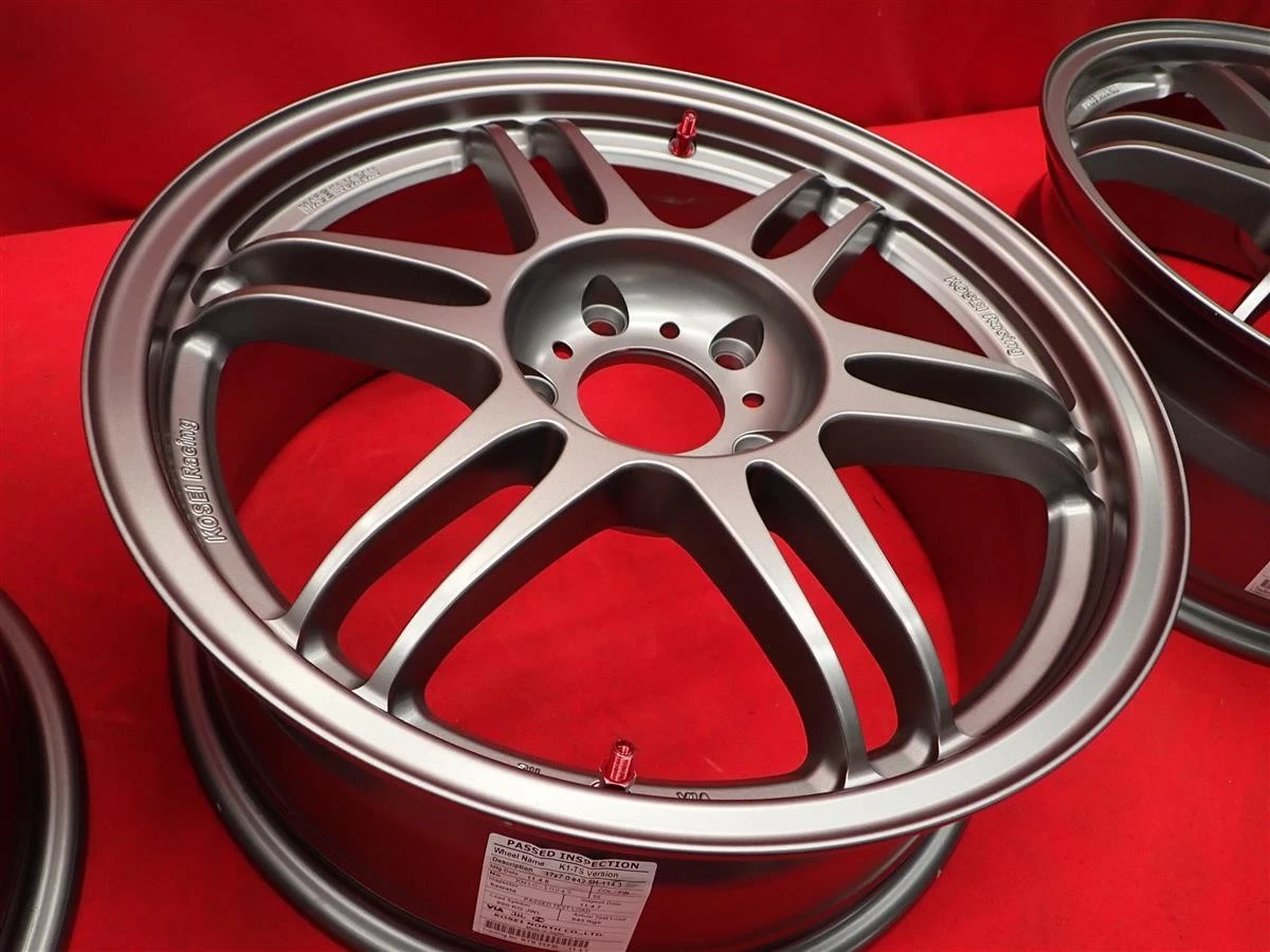 JDM Kosei K1 Racing TS Ver 4Wheels no tires 17x7+42 9+45 5x114.3 Hub73 - Image 10