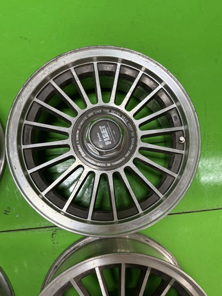 JDM Zeabec Fin Wheels 4pcs 15x6.5+20 4&5114.3 - Image 4