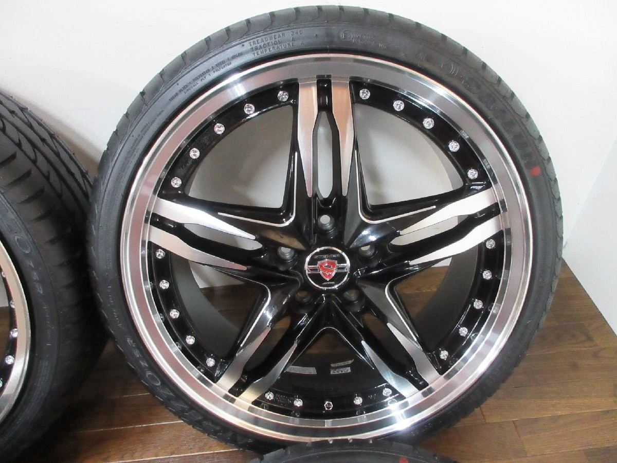 JDM AME Steiner LSV 19-inch 7.5J +55 5-lug PCD114.3 tires with Silun A No Tires - Image 3
