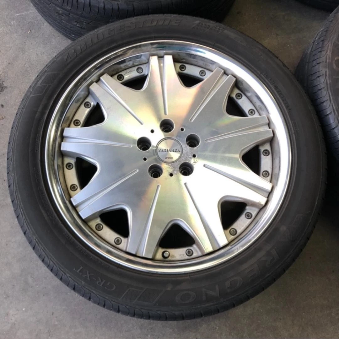 JDM 19-inch Work wheels & 245/45R19 tires 4-book set No Tires - Image 2