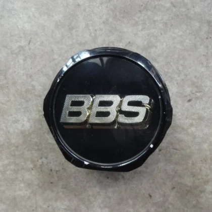 JDM BBS Center Cap Wheel Cap 1 Sheet Black Black Wheel Center RS ​​RG No Tires