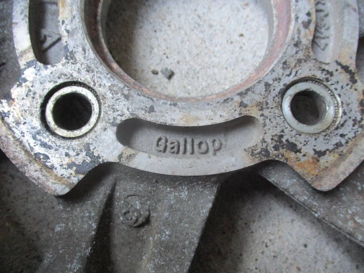 JDM Gallop 10-inch PCD110 4.3JJ OFF+38 4Book old car No Tires - Image 6