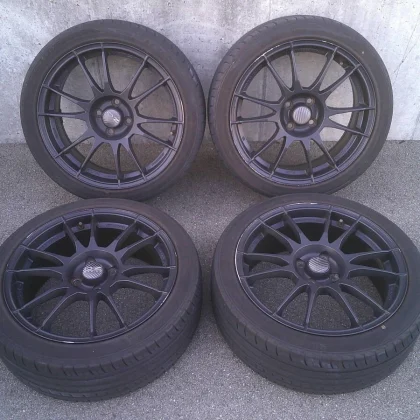 JDM OZ Racing ULTRALEGGERA 17" Aluminum Wheels 4-Bolt 7J x 17 +44 PCD1 No Tires