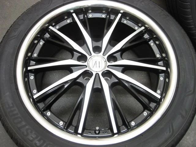 JDM Used ANHELO CORAZON CHARMANT 20-inch & BS ALENZA001 265/45R20 4-Bo No Tires - Image 3