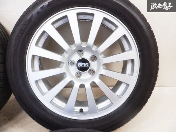 JDM Genuine Subaru OP BBS FORGED wheels 177J +48 PCD:100 5H 5x5 bolt p No Tires - Image 3