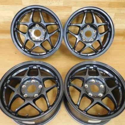 JDM 15-745Lightweight Rare SSR Firenze PRO 15in 7J +43 6.5J +43 PCD114 No Tires