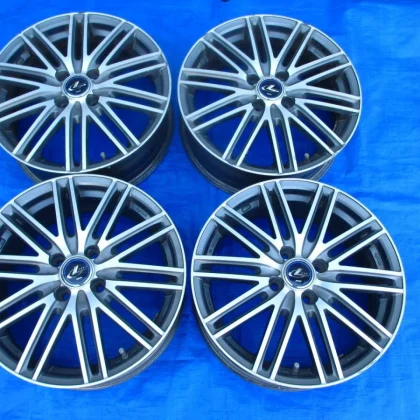 JDM Tube 1346 WEDS LEONIS 16-inch wheels 16x6J +45 bolt pattern PCD100 No Tires