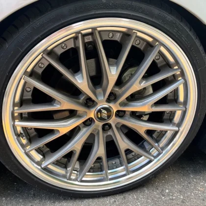 JDM Work Geist STX21PCD120 40 Alphard Bell Fire No Tires